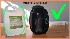 White vinegar for coffee machines