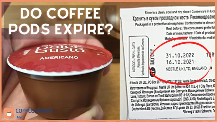 do coffee pods expire?