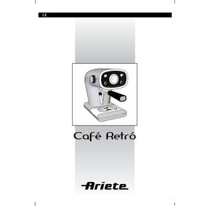 Ariete Coffee Machine User Manuals