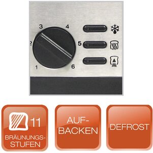 Function panel for roasting in the Beem 3-in-1 Ecco coffee machine