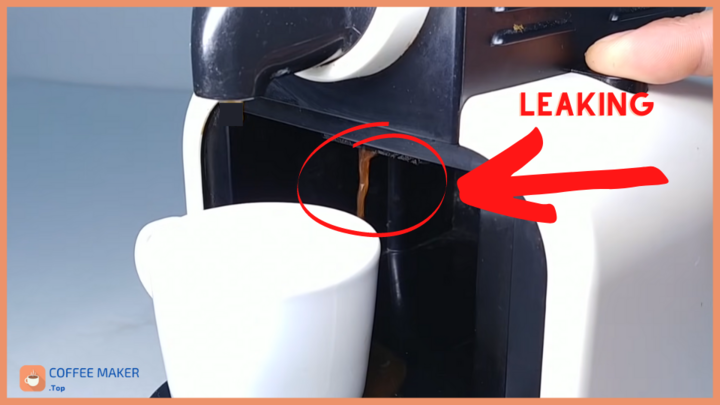 Nespresso coffee machine leaks
