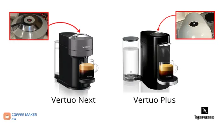Nespresso Vertuo Next and Vertuo Plus Power Button Lights