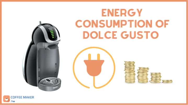 The energy consumption of Dolce Gusto coffee machines